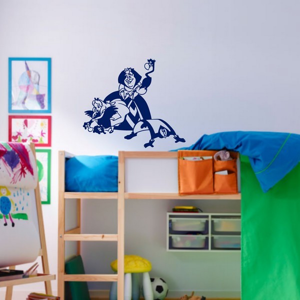 Example of wall stickers: Alice Criquet